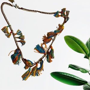 🔥Tassel Chain Link Hippy Boho Necklace - BRAND NEW 👠🔥